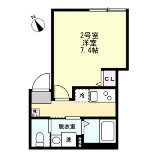 メゾンシトロン【3階】の間取り