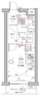 クレヴィスタ阪東橋【1階】の間取り