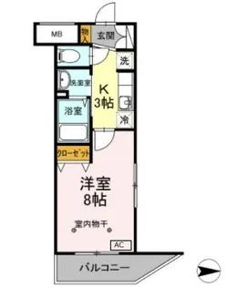 サクラピア【5階】の間取り