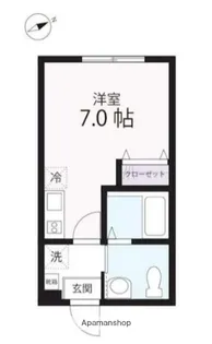 ハーミットクラブハウス野毛山公園(仮)【1階】の間取り