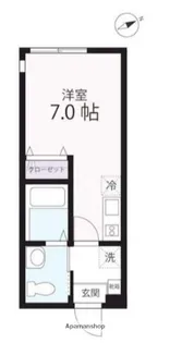 ハーミットクラブハウス野毛山公園(仮)【1階】の間取り