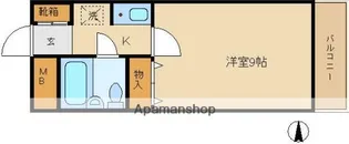 エクレール南町田【4階】の間取り