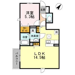 ドルチェ鎌倉【1階】の間取り