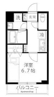 LOC’S SAGINUMA【1階】の間取り