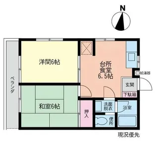 ドミール・K【2階】の間取り