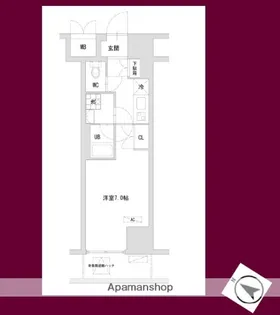 TLRレジデンス町田【2階】の間取り