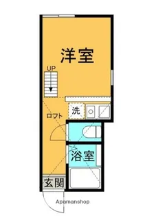 ユナイト三春テムズゲートウェイ【2階】の間取り