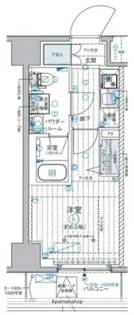 GENOVIA西横浜【3階】の間取り