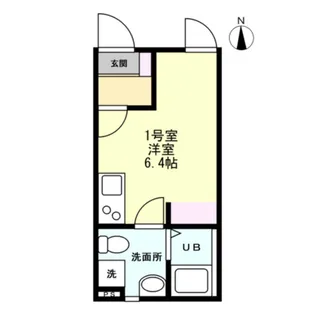 ヒルズ妙蓮寺【1階】の間取り