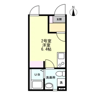 ヒルズ妙蓮寺【1階】の間取り