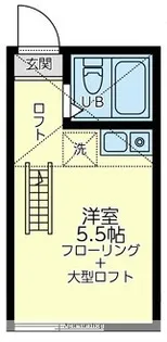 ユナイト上末吉サンロレンツォ【2階】の間取り