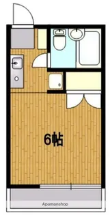 ロイヤルパレス大口【2階】の間取り