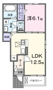 梅の木テラス【1階】の間取り