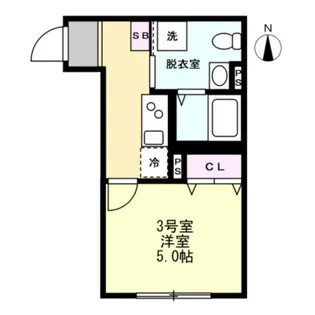 ソラリア湘南台【1階】の間取り