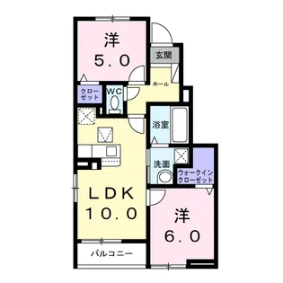 リミテッドⅡ【1階】の間取り