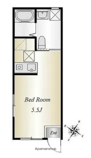メルシャトー汐入【2階】の間取り