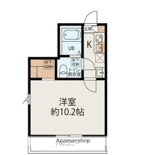 CONFITURE公郷町【1階】の間取り