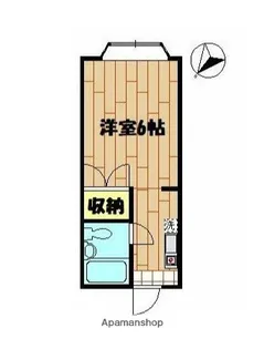 QUATREIKEDA Ⅰ【2階】の間取り