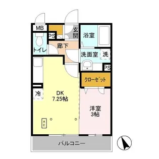 SPATIUM【3階】の間取り
