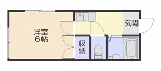 Ⅱ’Z HOUSE【2階】の間取り