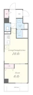 VILLA BLANCHE【4階】の間取り