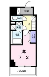 久里浜5丁目マンション【8階】の間取り