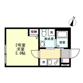 ベイルーム橋本GRANDE【1階】の間取り