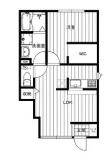 バレミックス辻堂【1階】の間取り