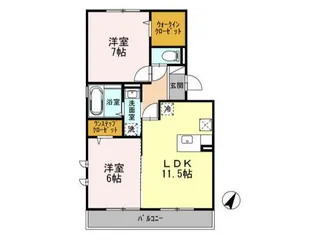 グランドュール【3階】の間取り