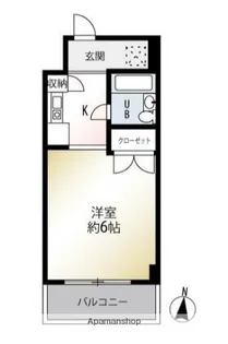 ローレルあざみ野【2階】の間取り