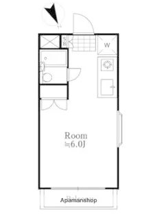 クラウディア横須賀【2階】の間取り
