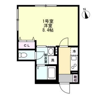 グレイス三ツ境【1階】の間取り