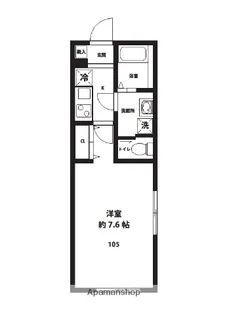 ブランシェつきみ野【1階】の間取り