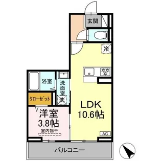 (仮称)港南台3丁目OM計画【2階】の間取り