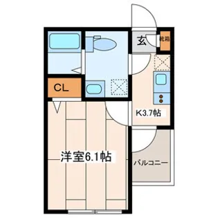 WITH PLACEさがみ野【2階】の間取り
