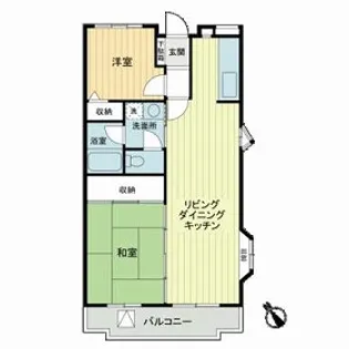 コンフォートパレス綱島【3階】の間取り