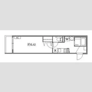 ラグゼフラット東六郷【2階】の間取り
