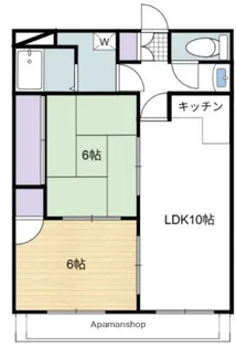 シャルムピエス【3階】の間取り