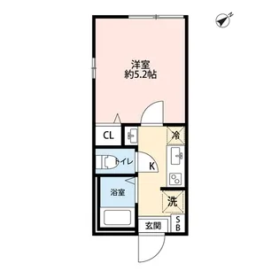 SーHARBAR LAGOON上永谷【2階】の間取り