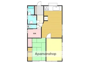 サニーハイツ【1階】の間取り