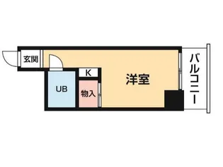 TOP・仲木戸第1【6階】の間取り