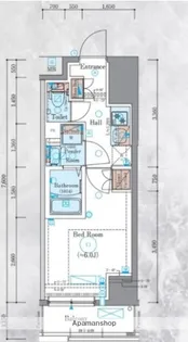 エステムコート横浜反町Ⅱ【3階】の間取り
