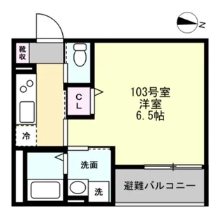 T&Fレジデンス藤沢【1階】の間取り