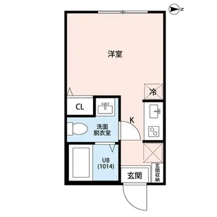 ラフィーネ三ツ沢南町【1階】の間取り