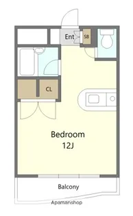第2山美ビル【3階】の間取り