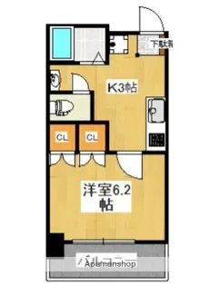 JOY OF LIFE鶴川【6階】の間取り