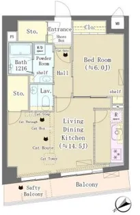 MAISON DE TAKAYA【3階】の間取り