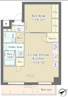 MAISON DE TAKAYA【2階】の間取り