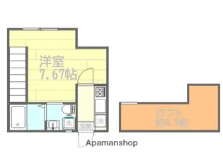 LUONTO古淵【2階】の間取り