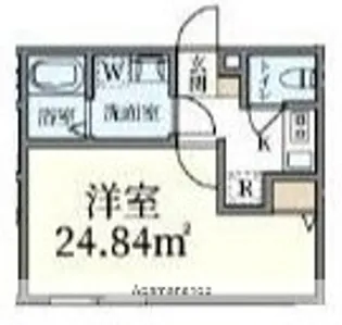 スノーフレークふちのべ【1階】の間取り